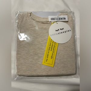 Little Sleepies oatmeal NIB